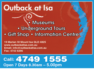 Outback At Isa-Tourist Information - Accommodation Bookings 1
