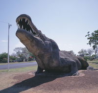 Crocodile Statue - Accommodation Bookings