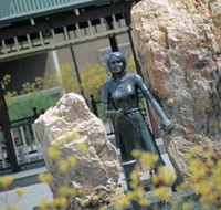 St Barbara Square and Statue - Accommodation Bookings