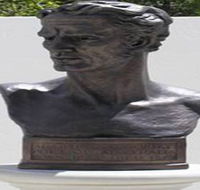 Adam Lindsay Gordon Bronze Bust - Accommodation Bookings