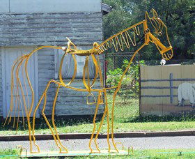 Augathella Wrought Iron Sculptures - Accommodation Bookings 0