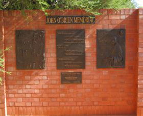 John OBrien Commemorative Wall - Accommodation Bookings 0