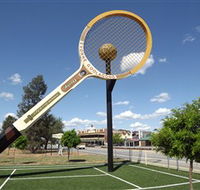 Barellans Big Tennis Racquet - Accommodation Bookings