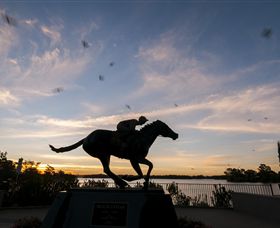 Black Caviar Statue - Accommodation Bookings 0