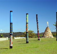Maclean Tartan Power Poles - Accommodation Bookings