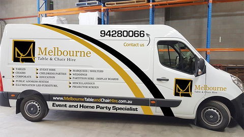 Melbourne Table & Chair Hire - Accommodation Bookings 1