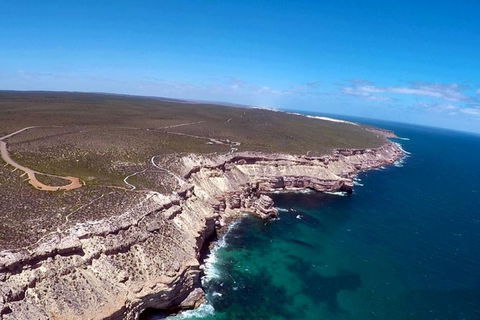 Pink Lake And Kalbarri Flyover - Accommodation Bookings 1