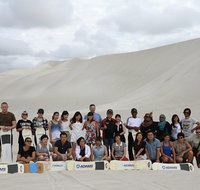 Full Day Pinnacle Desert Explorer from Perth Including Hillarys and Lancelin Sandboarding - Accommodation Bookings