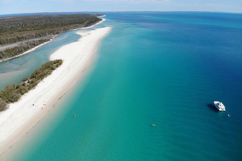 Fraser Island West Coast BBQ Lunch Cruise From Hervey Bay Including Kayaking And Swimming - Accommodation Bookings 2