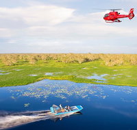Mary River Wetlands Helicopter and Airboat Adventure from Darwin - Accommodation Bookings