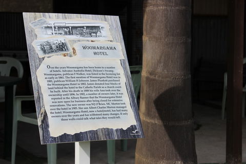 Woomargama Heritage Signs - Accommodation Bookings 1