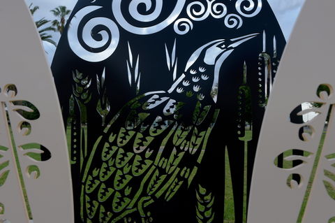 Lyrics, Landscapes And Lintels - Leeton Public Art Trail - Accommodation Bookings 2