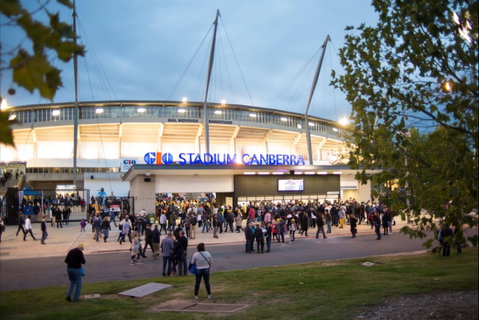 GIO Stadium Canberra - Accommodation Bookings 1