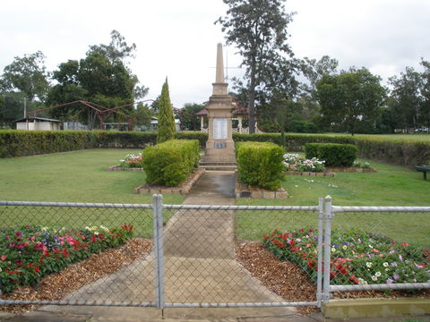 McConnell Park And Toogoolawah War Memorial - Accommodation Bookings 0