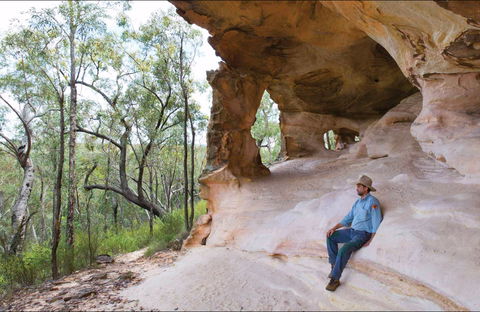 Sandstone Caves Walking Track - Accommodation Bookings 0