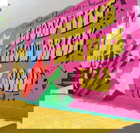 Yellow Brick Road and Elton John Mural - Accommodation Bookings