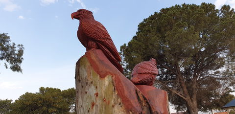 Chainsaw Tree Sculpture - Accommodation Bookings 0