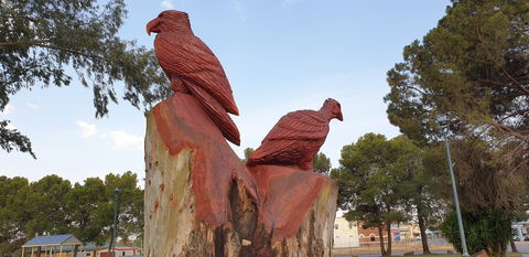 Chainsaw Tree Sculpture - Accommodation Bookings 2