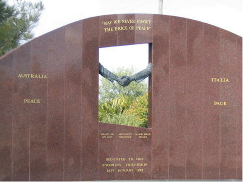 Cowra Italy Friendship Monument - Accommodation Bookings 0