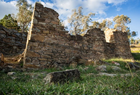 Adelong Falls Gold Mill Ruins - Accommodation Bookings 2