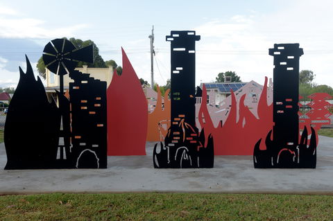 Lyrics, Landscapes And Lintels - Leeton Public Art Trail - Accommodation Bookings 1