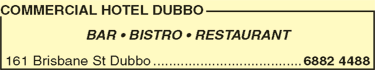 Commercial Hotel Dubbo - Accommodation Bookings 7