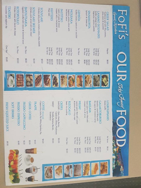 Fofi's Greek Kitchen - Accommodation Bookings 2