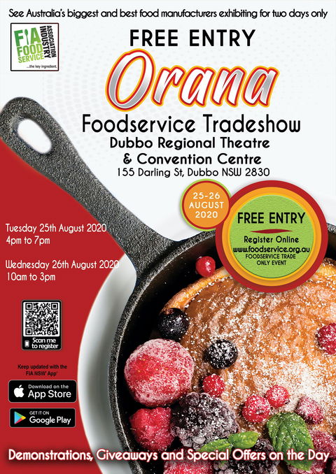Orana Foodservice Tradeshow - Accommodation Bookings 0