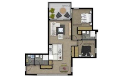 Stunning Liverpool 2Bed 2Bath Apartment With Breathtaking Views! 1 Month Stays Available - Accommodation Bookings 3
