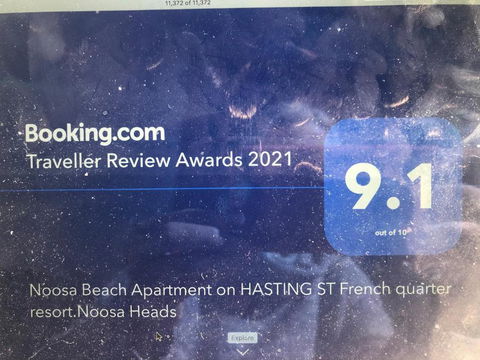 Noosa Beach Apartment On HASTING St. French Quarter Resort.Noosa Heads - Accommodation Bookings 1