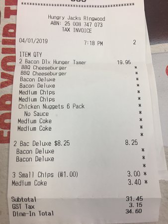 Hungry Jack's - Accommodation Bookings 0