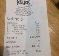 Salsa's Fresh Mex Grill - Accommodation Bookings