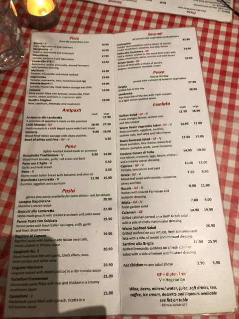 Lambretta Cucina Italiana - Accommodation Bookings 8