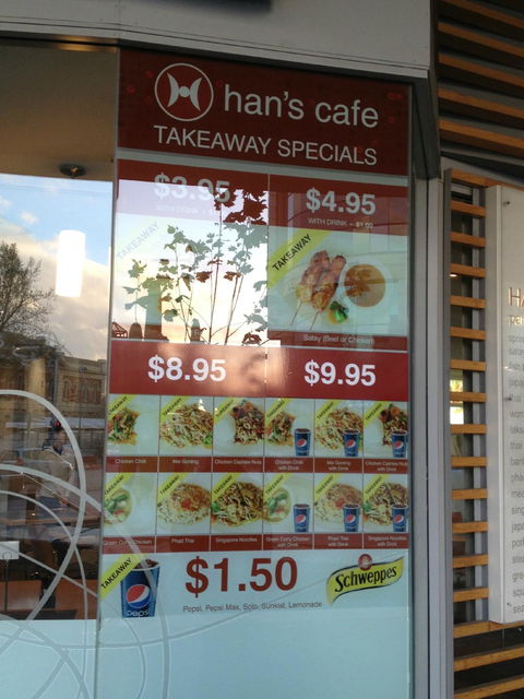 Han's Cafe - Perth CBD - Accommodation Bookings 6
