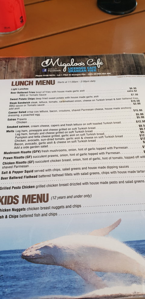 Migaloo's Cafe - Accommodation Bookings 4