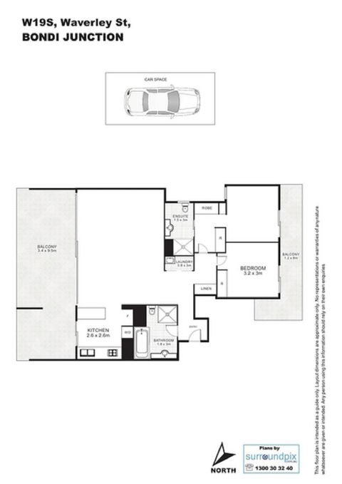 The Junction Palais - Modern And Spacious 2BR Bondi Junction Apartment Close To Everything - Accommodation Bookings 5