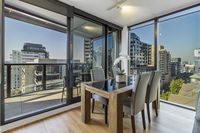 Brand new luxury pad in shopping and dining Mecca