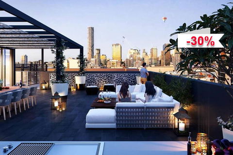 Brand New Stylish & Modern APT In South Brisbane - Accommodation Bookings 0