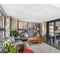Chic warehouse apartment in hipster foodie hub