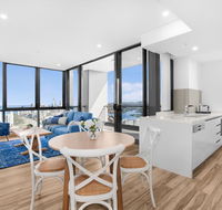 Grand Beach Views in 2-Bed Apartment With Balcony