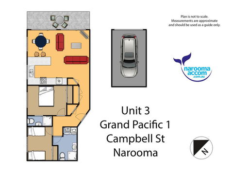 Grand Pacific I Unit 3 - Accommodation Bookings 1