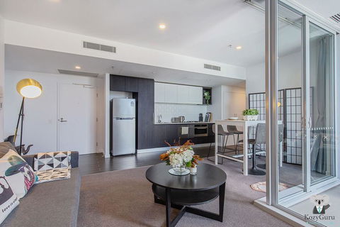 KOZYGURU South Brisbane Kozy Home Feel 1 Bed Free Parking - Accommodation Bookings 3