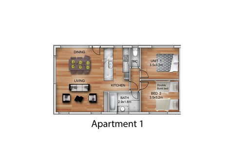 Luxury Motel Style Accommodation - Accommodation Bookings 3