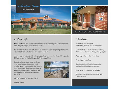 Ascot On Swan Bed & Breakfast - Accommodation Bookings 14
