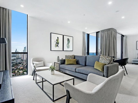 Qube Broadbeach - Luxury 2 Bedroom Ocean View - Accommodation Bookings 0