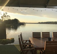 Shack built over the Murray River - Accommodation Bookings