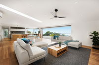 Skyluxe Luxury Retreat with water views and deluxe interior from every room