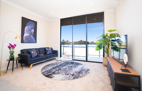 SP246-Brandnew Modern Apt In Penrith With Parking - Accommodation Bookings 0