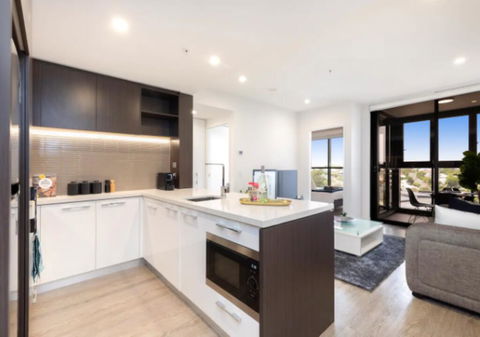 STH2 - Stunning Resort Style 1BR W Wifi Gym 4 Ppl - Accommodation Bookings 1