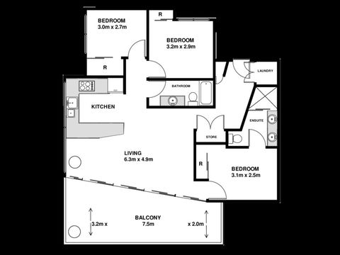 The Princess Of Bulimba - Executive 3BR Bulimba Apartment With Large Balcony Next To Oxford St - Accommodation Bookings 1